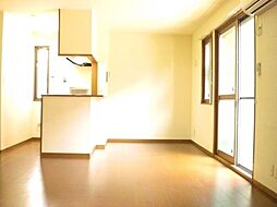 西武国分寺線 鷹の台駅 徒歩7分の賃貸アパート 2階2LDKのリビング/ダイニング