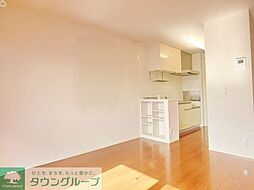 西武新宿線 花小金井駅 徒歩19分の賃貸アパート 2階2LDKのリビング/ダイニング