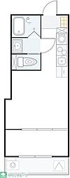 flap所沢 1LDKの間取図画像