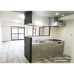 信開トピア定塚 2階3LDKのリビング/ダイニング