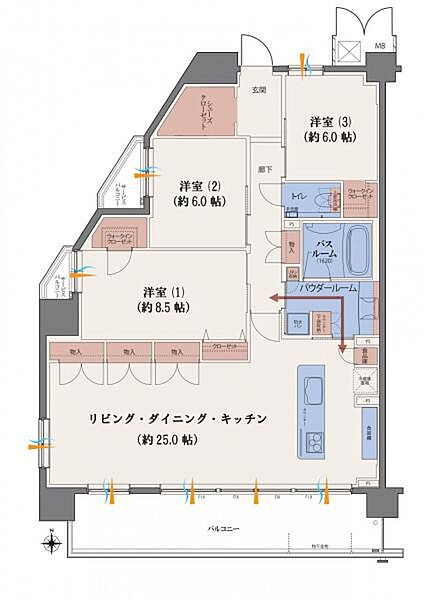 間取り：316000016098