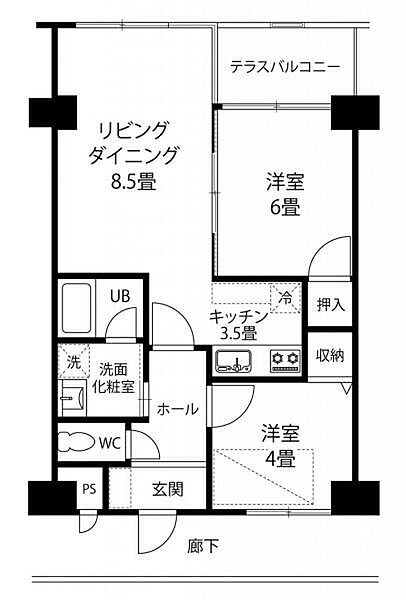 apartment 富山県富山市千歳町２丁目12-5