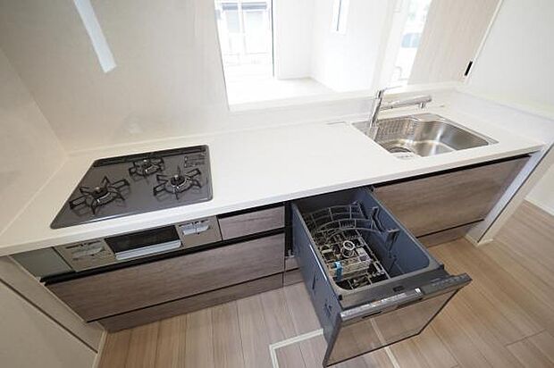 【　キッチン　】 ビルドイン食洗機を備えたシステムキッチン