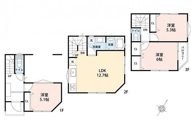 【　間取り図　】