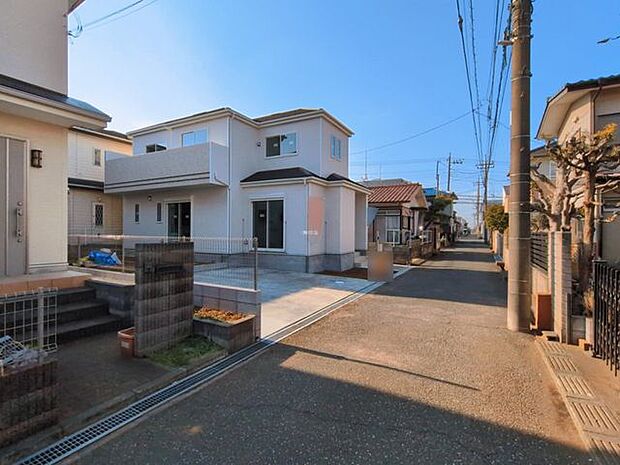 前面道路含む販売現地