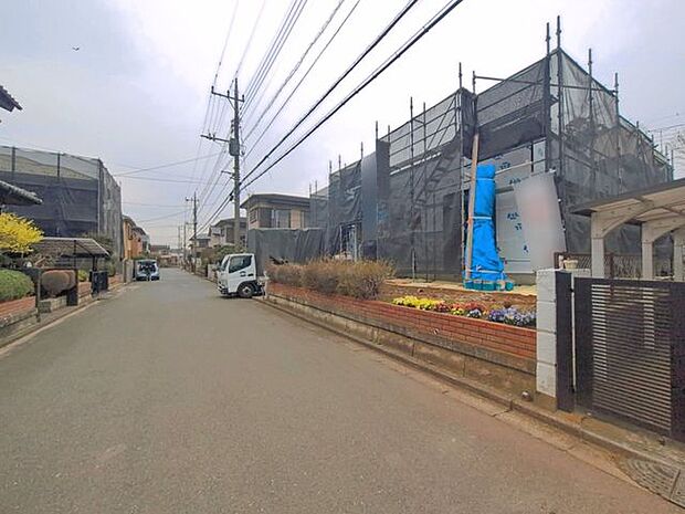前面道路含む販売現地