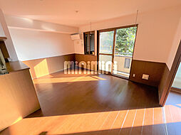 ベルデュールB棟 1階2LDKのリビング/ダイニング