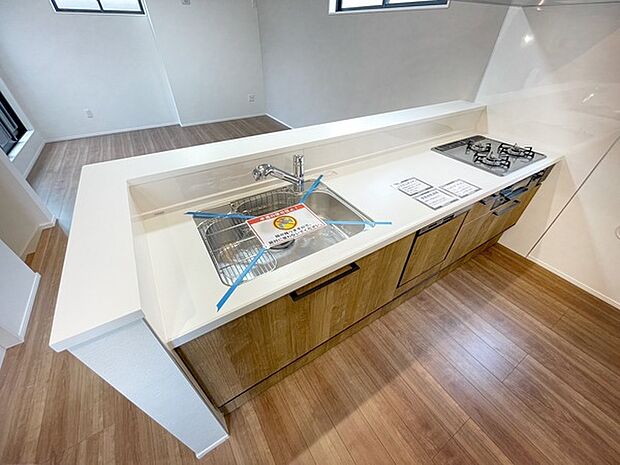 【同仕様】キッチン料理をしながらお子様の様子を見守れますね♪