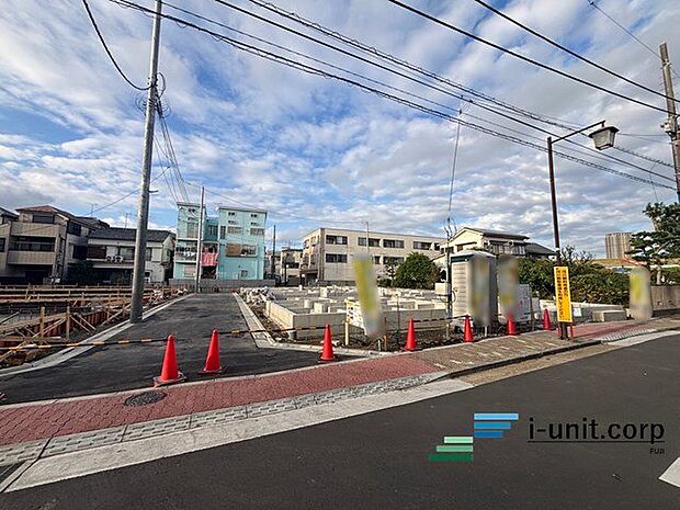 閑静な住宅街です。