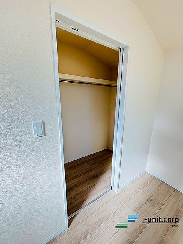 収納ですっきりお部屋も片付きます。