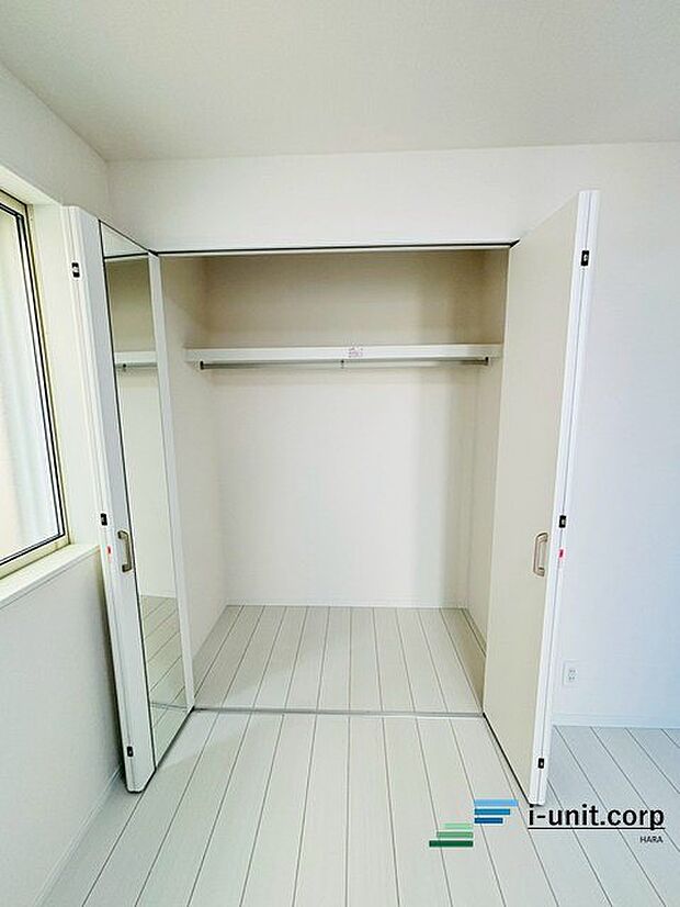 収納ですっきりお部屋も片付きます。