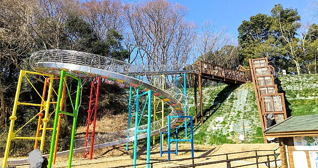 公園「21世紀の森と広場まで1491m」