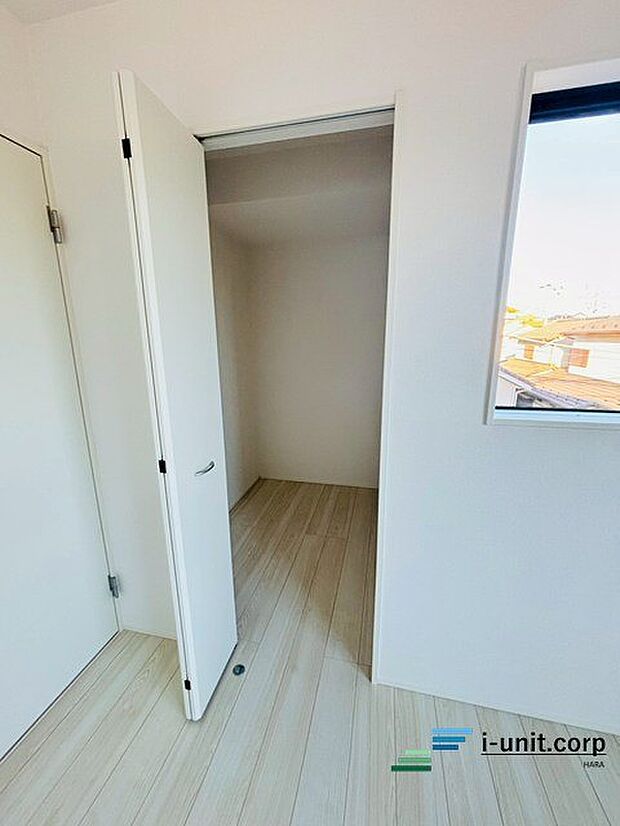 収納ですっきりお部屋も片付きます。