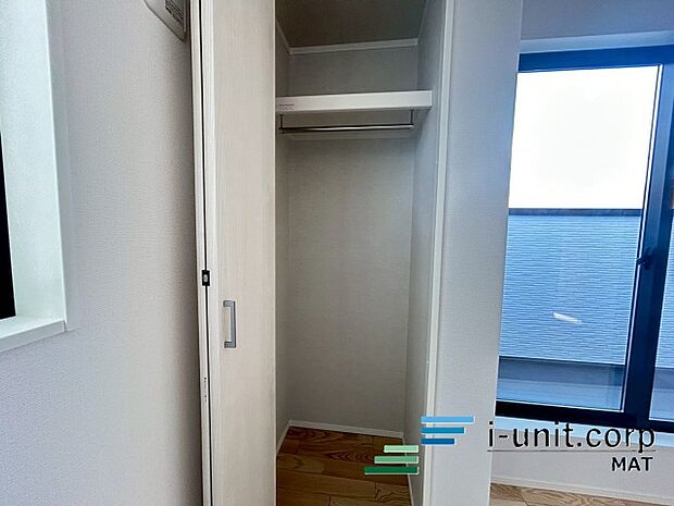 収納ですっきりお部屋も片付きます。