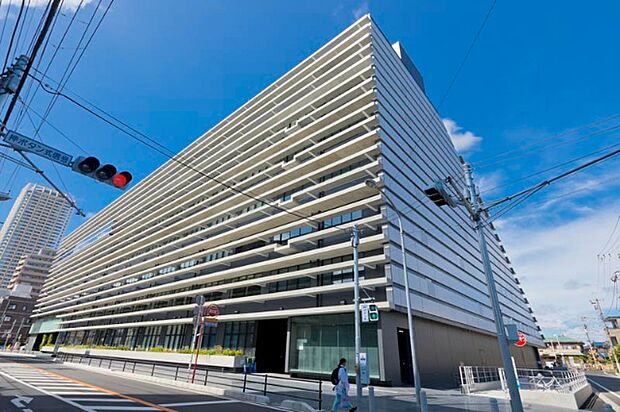 役所「市川市役所まで1442m」