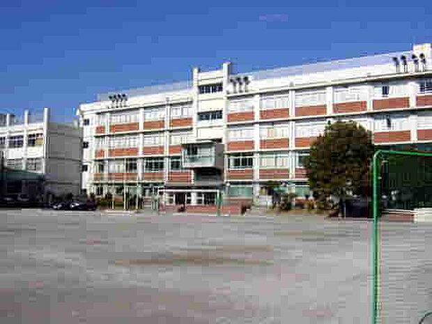 中学校「江戸川区立松江第二中学校まで1500m」