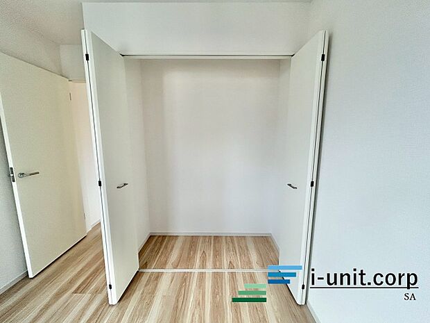 奥行きのある収納スペースです。