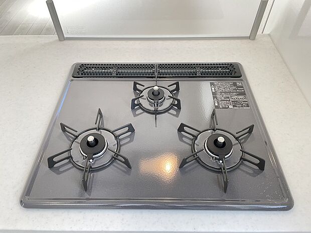 【同仕様】三口コンロで料理も捗りますね
