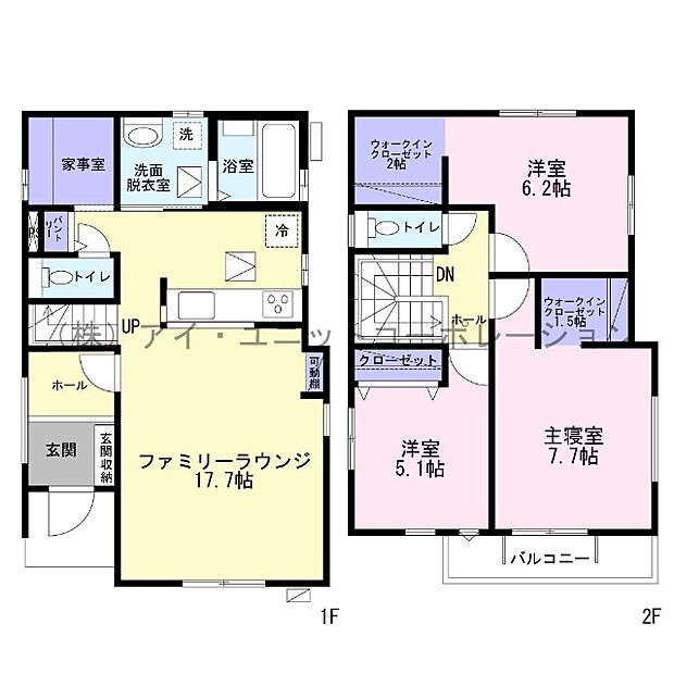 間取図です。
