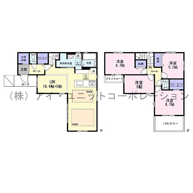 間取図です。
