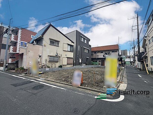 閑静な住宅街です。