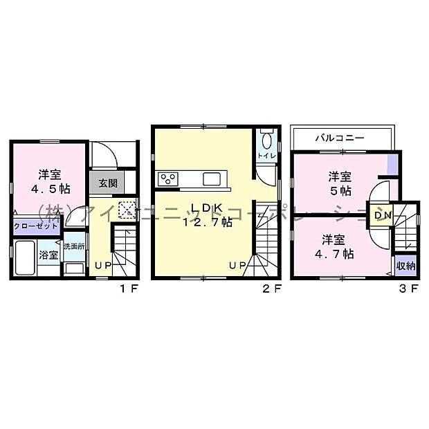 間取り図です。