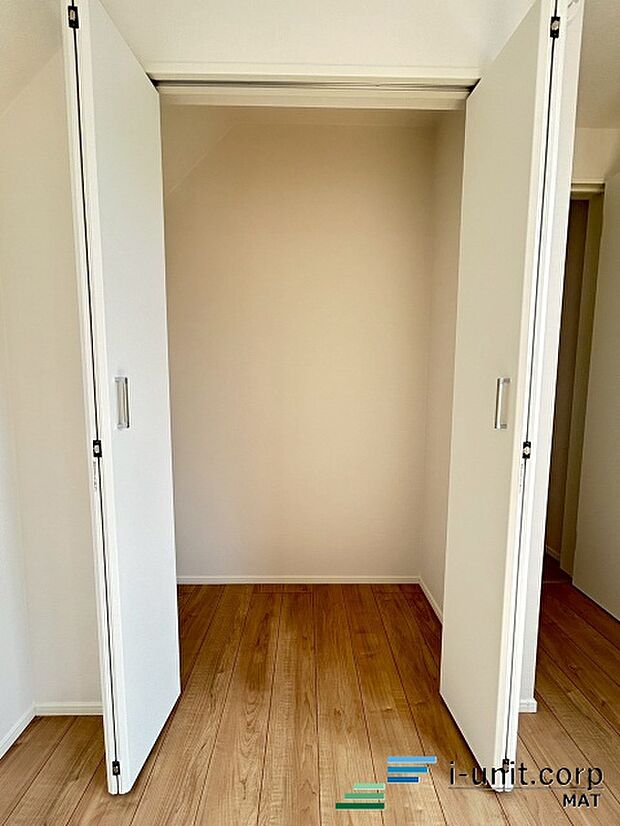 収納ですっきりお部屋も片付きます。