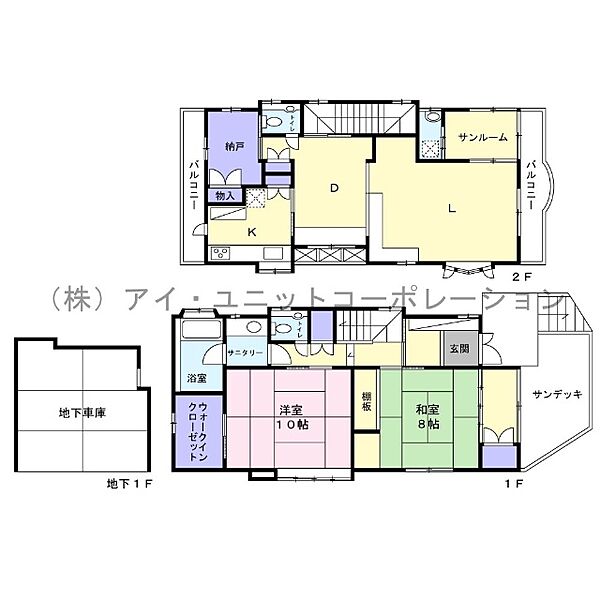 間取図です。