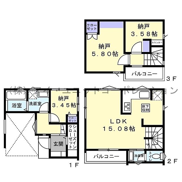 間取図です。