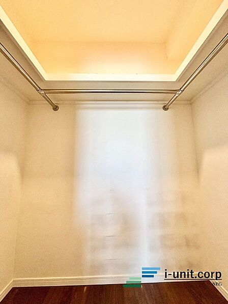 楽々片付けができる収納スペース。