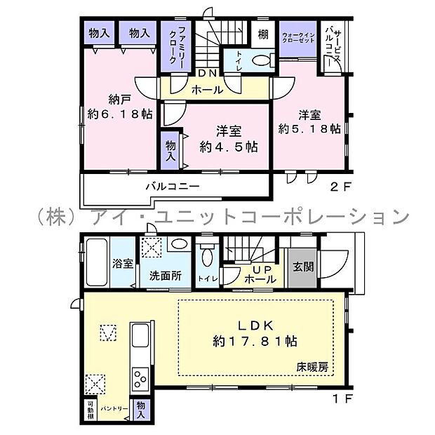 間取図です。