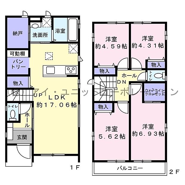 間取図です。