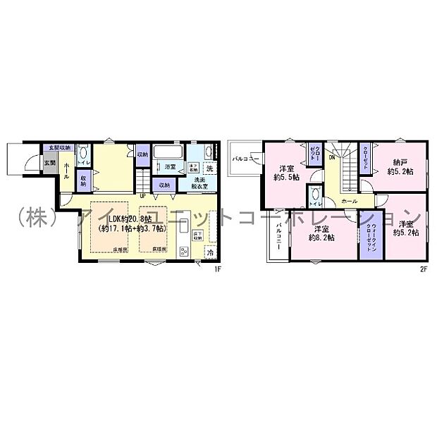 間取図です。
