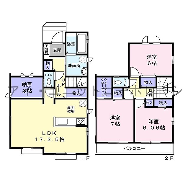 間取図です。
