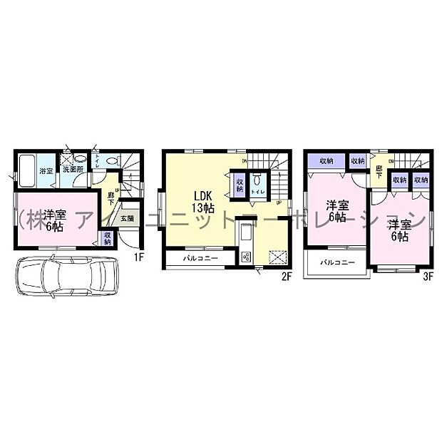 間取図です。