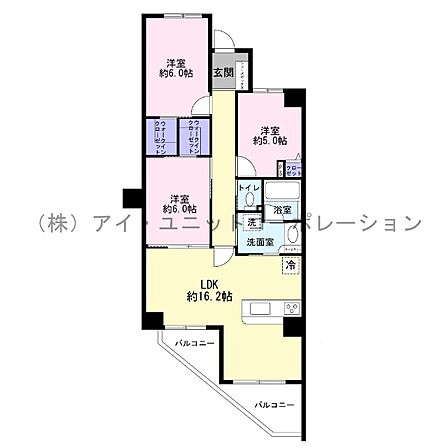 間取図です。