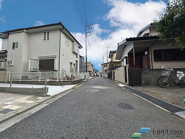 前面道路です!