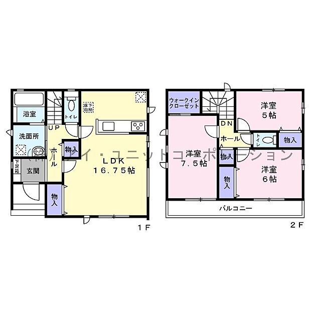 間取図です。