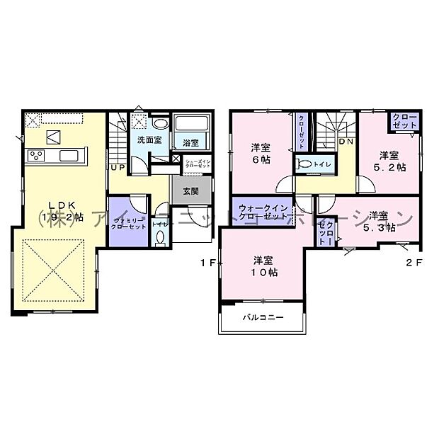 間取図です。