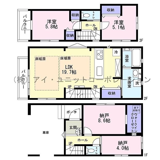 間取図です。