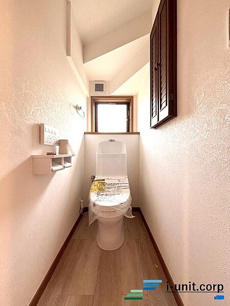 各階にトイレを完備しています。