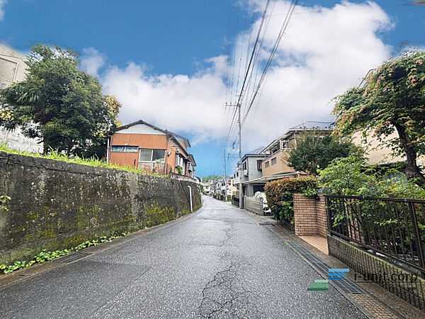 前面道路です。