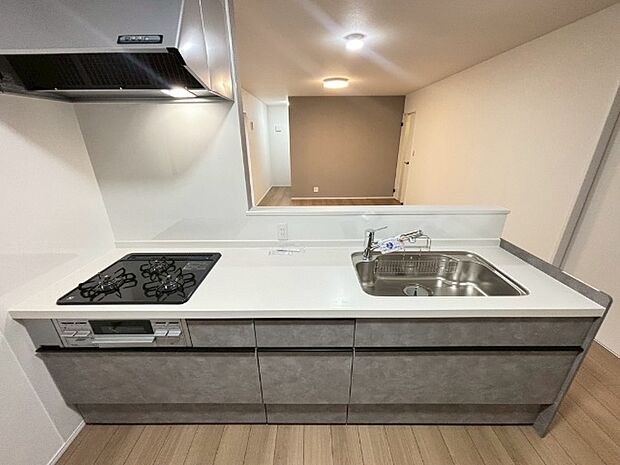 使いやすい機能が盛りだくさんのキッチンです。
