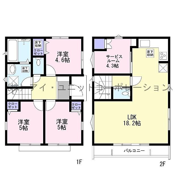 間取図です。