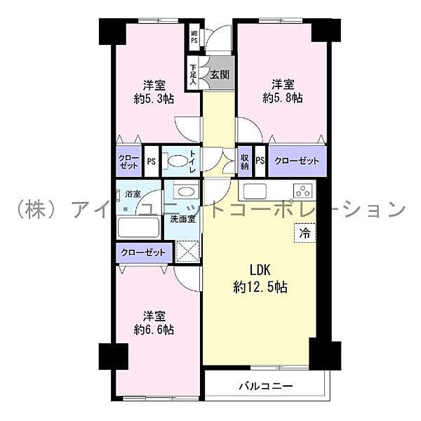 間取図です。