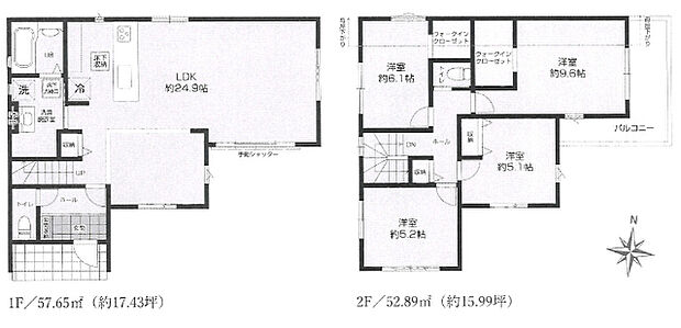 間取り図です。