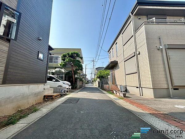 前面道路です。