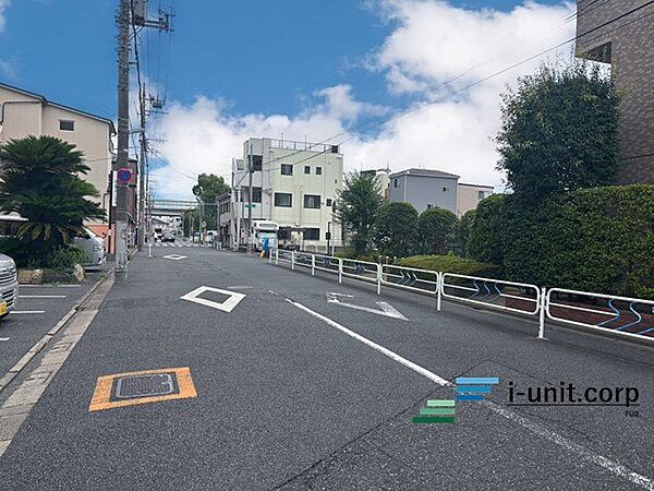 前面道路です。