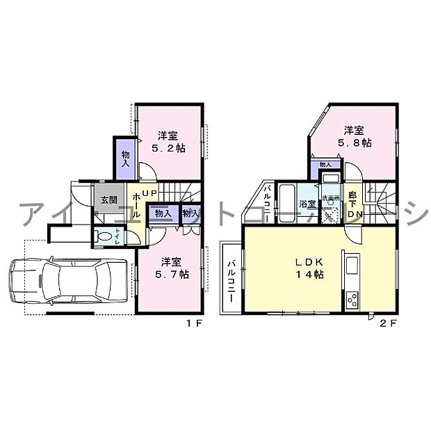 間取りです。