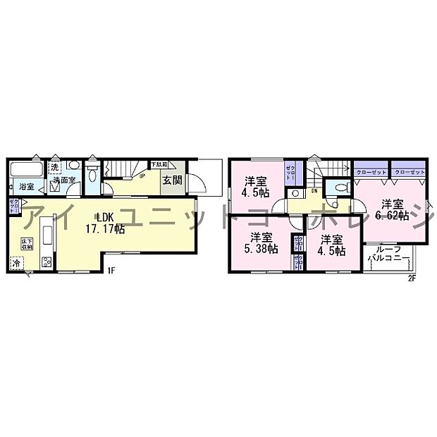 間取り図です。